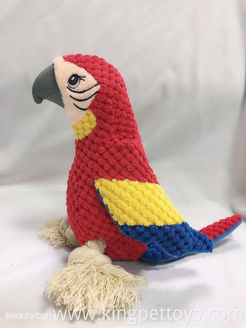 Plush Toys Parrot Bird